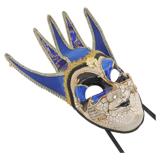 BESPORTBLE Venezianische Maske masquerade mundschutzmasken venizanischemasken Maskenset augenmasken Gesicht funkeln Halloween für Karneval erwachsene maske kreative Maske Plastik Blue BESPORTBLE Venezianische Maske masquerade mundschutzmasken venizanischemasken Maskenset augenmasken Gesicht funkeln Halloween für Karneval erwachsene maske kreative Maske Plastik Blue von BESPORTBLE