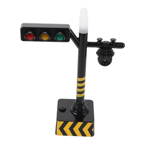 BESPORTBLE Verkehrsampel mit Realistischem Kamera-Blitz und Soundeffekten Simulierte Lichtwechsel Pädagogisches Modell für Zuhause und Vorschule Interaktives Lernspielzeug für Jungen und von BESPORTBLE
