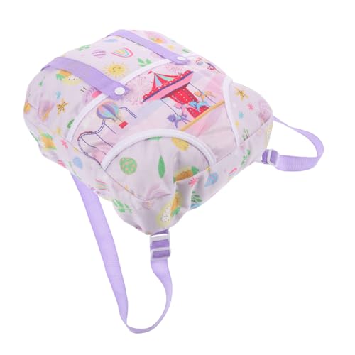 BESPORTBLE Vielseitiger Puppen Organizer Rucksack für Niedlicher Rucksack für Puppenzubehör und Leicht und Robust für Täglichen Gebrauch mit Attraktivem Puppenmuster BESPORTBLE Vielseitiger Puppen Organizer Rucksack für Niedlicher Rucksack für Puppenzubehör und Leicht und Robust für Täglichen Gebrauch mit Attraktivem Puppenmuster von BESPORTBLE