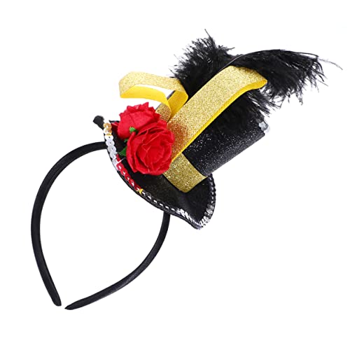 BESPORTBLE Vintage Haarschmuck Haarclip aus Stoff Leicht und Halloween und Weihnachtsfeier Kopfschmuck Teiliges Party Accessoire für Erwachsene BESPORTBLE Vintage Haarschmuck Haarclip aus Stoff Leicht und Halloween und Weihnachtsfeier Kopfschmuck Teiliges Party Accessoire für Erwachsene von BESPORTBLE