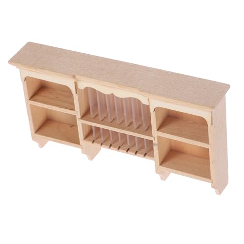 BESPORTBLE Vintage Hängeschrank für Puppenhaus Miniatur Möbel für Puppenhausbedarf und Kreative DIY Projekte BESPORTBLE Vintage Hängeschrank für Puppenhaus Miniatur Möbel für Puppenhausbedarf und Kreative DIY Projekte von BESPORTBLE