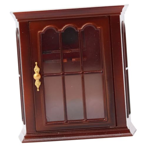 BESPORTBLE Vintage Puppenhaus Wandschrank Modell Retro Wandregal Für Puppenhaus Zubehör DIY Bastelset Für Sammler BESPORTBLE Vintage Puppenhaus Wandschrank Modell Retro Wandregal Für Puppenhaus Zubehör DIY Bastelset Für Sammler von BESPORTBLE