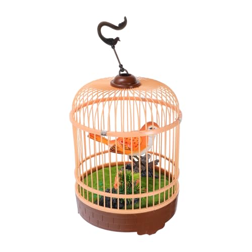 BESPORTBLE Voice Activated Induction Birdcage Toy für Realistische Vogelgeräusche und Interaktives für Kleinkinder und Junge Mädchen Perfektes für Kleinen von BESPORTBLE