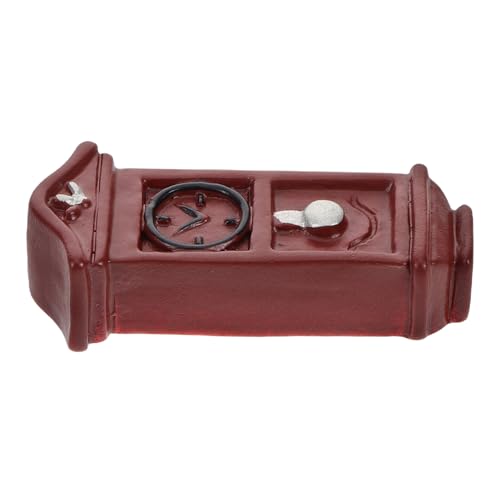 BESPORTBLE Wanduhr im Vintage Stil für Puppenhaus Dekoration Retro Uhr für Miniaturmöbel und Miniaturzubehör für Kinderzimmer und Sammler Exquisite Handwerkskunst BESPORTBLE Wanduhr im Vintage Stil für Puppenhaus Dekoration Retro Uhr für Miniaturmöbel und Miniaturzubehör für Kinderzimmer und Sammler Exquisite Handwerkskunst von BESPORTBLE