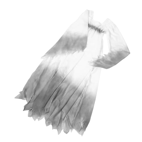 BESPORTBLE Weibliches Geisterkleid Geisterbraut Kostüm Damen Leichenbraut-kostüm Für Damen Halloween-kostüm Für Frauen Kleid Der Geisterbraut Vogelscheuchenkostüm Für Erwachsene Baumwolle von BESPORTBLE