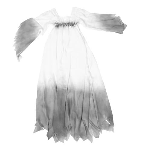 BESPORTBLE Weibliches Geisterkleid Halloween-kostüm Der Toten Braut Frauen Halloween Kostüm Braut-halloween-kostüm Vogelscheuchenkostüm Für Erwachsene Halloween-kostüm Für Frauen Baumwolle von BESPORTBLE