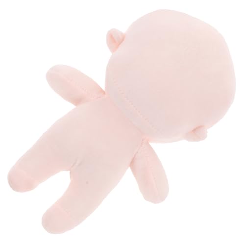 BESPORTBLE Weiche Plüschpuppe mit Skelett Tragbare Blanko Puppe Kuscheliges DIY stofftier für Anschmiegsames Liebenswerte Menschenähnliche Figur von BESPORTBLE