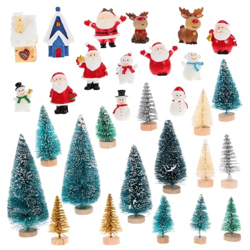 BESPORTBLE Weihnachtliche Miniaturfiguren aus Langlebigem Material Festliche Deko für Puppenhaus und Weihnachtsdeko für Micro Landschaften und Geschenkideen BESPORTBLE Weihnachtliche Miniaturfiguren aus Langlebigem Material Festliche Deko für Puppenhaus und Weihnachtsdeko für Micro Landschaften und Geschenkideen von BESPORTBLE