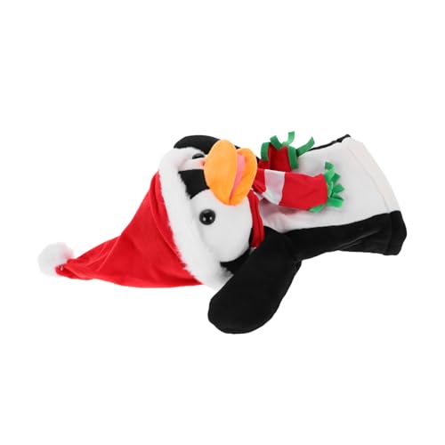 BESPORTBLE Weihnachtliche Plüsch Handpuppe Pinguin Weiche Fingerpuppe für Niedliches Tier Design Interaktives für Rollenspiele für Festliche Aktivitäten BESPORTBLE Weihnachtliche Plüsch Handpuppe Pinguin Weiche Fingerpuppe für Niedliches Tier Design Interaktives für Rollenspiele für Festliche Aktivitäten von BESPORTBLE