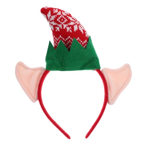 BESPORTBLE Weihnachtlicher Rentier Geweih Haarreif Leichtes Design Festliches Haaraccessoire für Party Geschenkidee für Familie Charmantes Weihnachtsdeko Highlight von BESPORTBLE