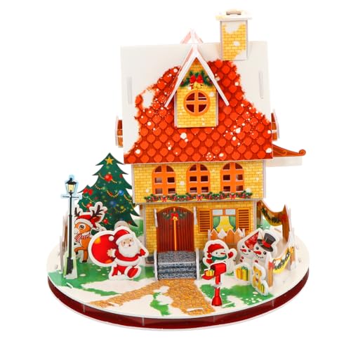 BESPORTBLE Weihnachts Puzzle Teilig Xmas Kabinenmodell DIY Bastelspielzeug für Sicherer Weihnachten Party Dekoration BESPORTBLE Weihnachts Puzzle Teilig Xmas Kabinenmodell DIY Bastelspielzeug für Sicherer Weihnachten Party Dekoration von BESPORTBLE