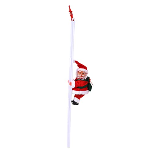 BESPORTBLE Weihnachtsmann Leiter Elektronisches Plüschspielzeug zur Weihnachtsdekoration Lustige Santa Claus Figur für Festliche Anlässe für Zuhause Büro und Geschäfte BESPORTBLE Weihnachtsmann Leiter Elektronisches Plüschspielzeug zur Weihnachtsdekoration Lustige Santa Claus Figur für Festliche Anlässe für Zuhause Büro und Geschäfte von BESPORTBLE