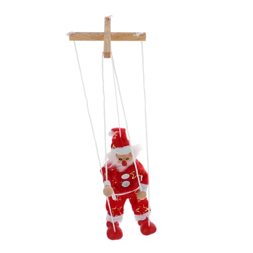 BESPORTBLE Weihnachtsmann Marionette aus Holz Kreatives für Geschichtenerzähler für Weihnachtsdekoration und Eltern Interaktion BESPORTBLE Weihnachtsmann Marionette aus Holz Kreatives für Geschichtenerzähler für Weihnachtsdekoration und Eltern Interaktion von BESPORTBLE