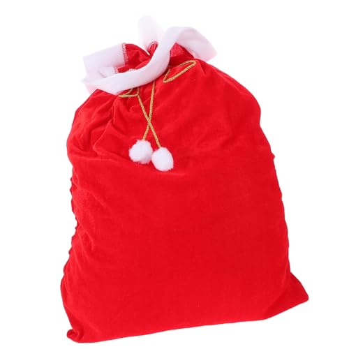BESPORTBLE Weihnachtsmann-kordelzugbeutel Weihnachtsspielzeugsack Festliche Weihnachtsgeschenktüte Geformt Weihnachtsparty Liefert Weihnachtstaschen Lagerung Urlaub Gegenwärtig Vorabend Stoff von BESPORTBLE