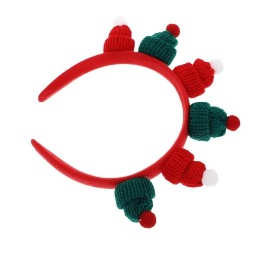 BESPORTBLE Weihnachtsmütze Haarband Robustes Wiederverwendbares Weihnachtsaccessoire mit Mini Hut Design für Festlichkeiten für Partys Feiern Traditionellen Feiertagsfarben BESPORTBLE Weihnachtsmütze Haarband Robustes Wiederverwendbares Weihnachtsaccessoire mit Mini Hut Design für Festlichkeiten für Partys Feiern Traditionellen Feiertagsfarben von BESPORTBLE