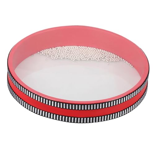 BESPORTBLE Wellentrommel Orff Percussion Instrument für Musikalisches Lernspielzeug mit Sanftem Meeresrauschen Rotes Anfänger Musikinstrument Kreativität und Eltern Junge Mädchen bindung BESPORTBLE Wellentrommel Orff Percussion Instrument für Musikalisches Lernspielzeug mit Sanftem Meeresrauschen Rotes Anfänger Musikinstrument Kreativität und Eltern Junge Mädchen bindung von BESPORTBLE