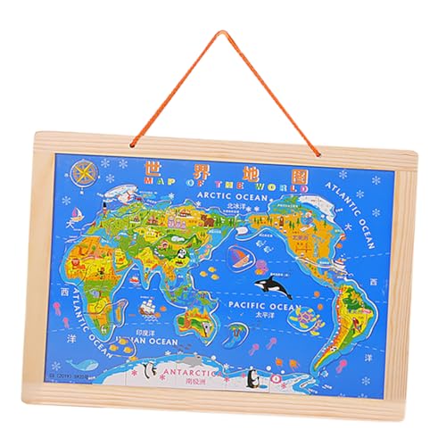 BESPORTBLE Welt und China Map Puzzle für Interaktives Lernspielzeug zur Kognitiven Spielerisches Entdecken von Ländern und Kontinenten für Teamwork und Frühe Entwicklung BESPORTBLE Welt und China Map Puzzle für Interaktives Lernspielzeug zur Kognitiven Spielerisches Entdecken von Ländern und Kontinenten für Teamwork und Frühe Entwicklung von BESPORTBLE