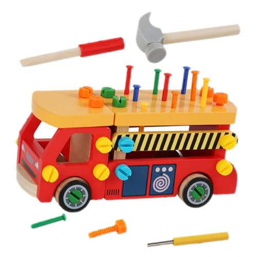 BESPORTBLE Werkzeugkasten aus Robustem Holz Lernspielzeug mit Schrauben und Muttern Fördert Kognitive Fähigkeiten Motorik Kreativität Farbenfrohes Montessori für Kleinkinder und BESPORTBLE Werkzeugkasten aus Robustem Holz Lernspielzeug mit Schrauben und Muttern Fördert Kognitive Fähigkeiten Motorik Kreativität Farbenfrohes Montessori für Kleinkinder und von BESPORTBLE