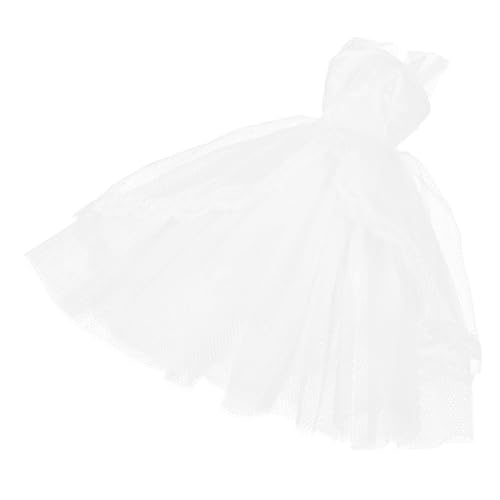 BESPORTBLE Puppenkleidung Für Babypuppen Romantisches Hochzeitskleid Austauschbares Kleiderset Zarte Miniaturkostüme von BESPORTBLE