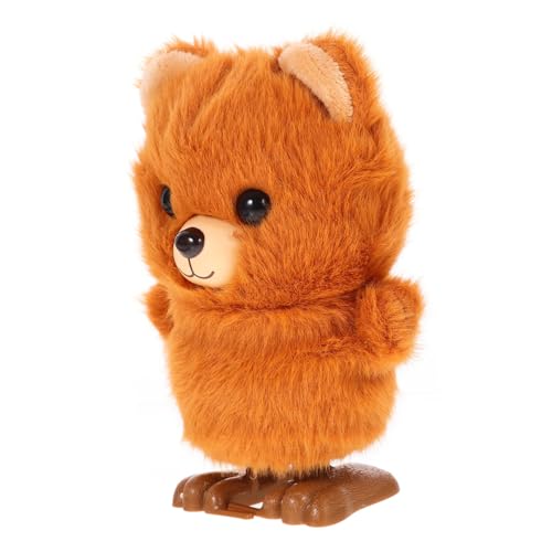 BESPORTBLE Wind Up Bär Cartoon Tier Aufziehbares Laufendes Plüschspielzeug für Mädchen Jungen Ostern Feiertage BESPORTBLE Wind Up Bär Cartoon Tier Aufziehbares Laufendes Plüschspielzeug für Mädchen Jungen Ostern Feiertage von BESPORTBLE