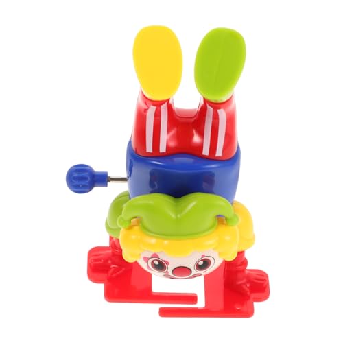 BESPORTBLE Wind Up Clown für Interaktives Clown Action Toy mit Sprüngen für Halloween Partygeschenke und Kindergeburtstage für Jungen und Mädchen von BESPORTBLE