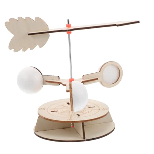BESPORTBLE Windfahnen Bausatz Für DIY Holzmodell Zur Erkennung Von Windrichtungen Wissenschaftsprojekt Für Outdoor Experimente Und Kreatives Lernen von BESPORTBLE