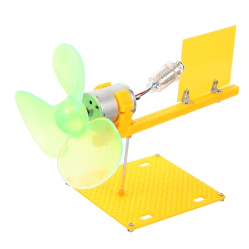 BESPORTBLE Windgenerator DIY Bausatz Schreibtischspielzeug Zur Erzeugung Von Windenergie Modell Für Wissenschaftliche Experimente Und Physikalische Bildung Für Kreative von BESPORTBLE