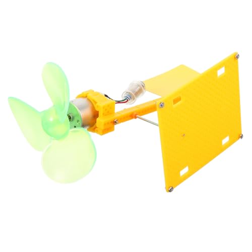 BESPORTBLE Windgenerator Für Wissenschaftsexperimente DIY Windkraftanlage Mit Kleinem Motor Vertikale Bauweise Lehrspielzeug Für Physikalische Experimente von BESPORTBLE