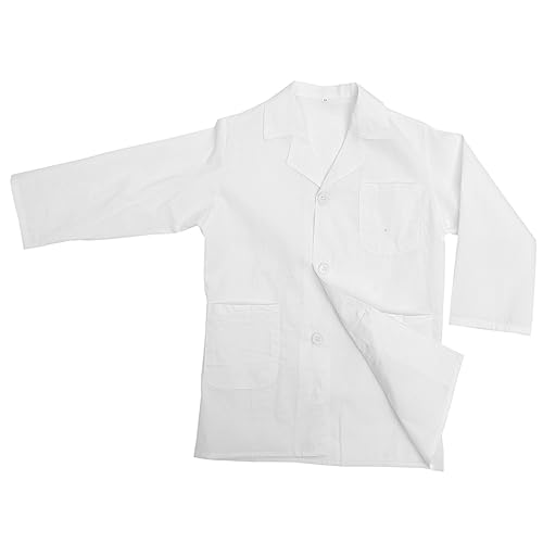 BESPORTBLE Wissenschaftler Kostüm Weißer Labormantel Für Jungen Und Atmungsaktives Cosplay Outfit Mit Taschen Für Bühnenperformance Karneval Und Geburtstagsgeschenke BESPORTBLE Wissenschaftler Kostüm Weißer Labormantel Für Jungen Und Atmungsaktives Cosplay Outfit Mit Taschen Für Bühnenperformance Karneval Und Geburtstagsgeschenke von BESPORTBLE