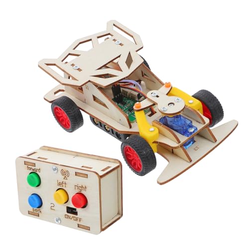 BESPORTBLE Wissenschaftsbausätze Für – Holz 3D Puzzle Bausatz „Stem Race Car“ – Ferngesteuertes Wissenschaftsspielzeug Für Jungen Und Mädchen BESPORTBLE Wissenschaftsbausätze Für – Holz 3D Puzzle Bausatz „Stem Race Car“ – Ferngesteuertes Wissenschaftsspielzeug Für Jungen Und Mädchen von BESPORTBLE