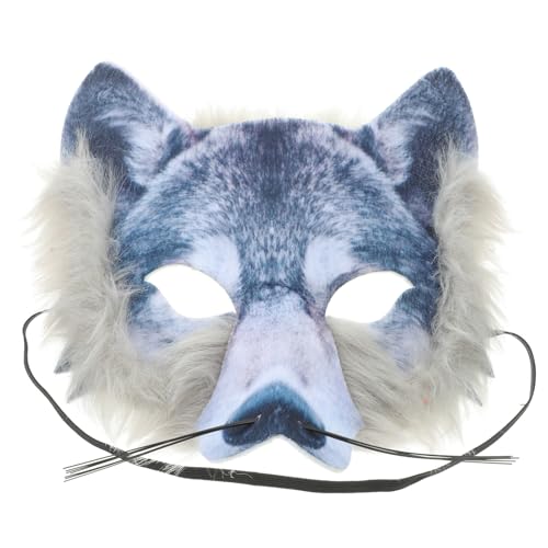 BESPORTBLE Wolf Design Maske Für Halloween Scary Cosplay Partymaske Für Maskenball Und Kostümpartys Kreatives Halloween Accessoire Für Spaß Und Verkleidung BESPORTBLE Wolf Design Maske Für Halloween Scary Cosplay Partymaske Für Maskenball Und Kostümpartys Kreatives Halloween Accessoire Für Spaß Und Verkleidung von BESPORTBLE