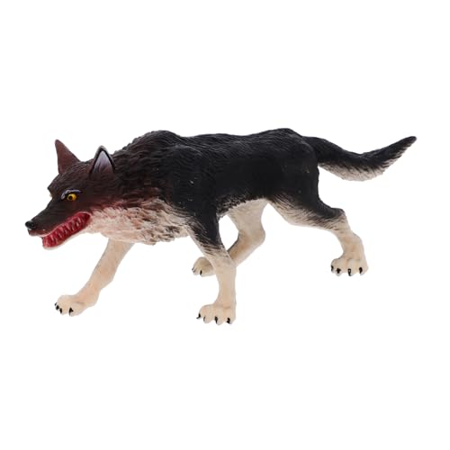 BESPORTBLE Wolf Modell Simulierte Wolf Figur Wolf Statue Realistische Wolf Dekoration Für Pädagogisches Wildtiermodell Schwarze Wolf Figur Für Sammlungen BESPORTBLE Wolf Modell Simulierte Wolf Figur Wolf Statue Realistische Wolf Dekoration Für Pädagogisches Wildtiermodell Schwarze Wolf Figur Für Sammlungen von BESPORTBLE