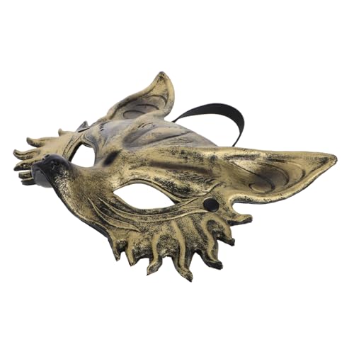 BESPORTBLE Wolfsmaske für Halloween Kostümpartys Leichte PU für Maskenball Cosplay Thematische Anlässe Realistische Tiermaske für Unvergessliche Auftritte von BESPORTBLE