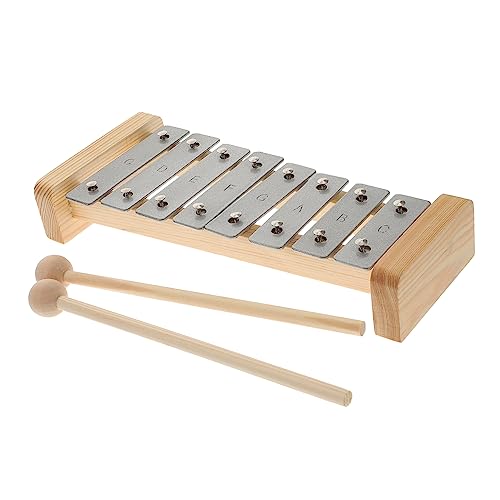 BESPORTBLE Wooden Xylophone Perkussionsinstrument Für Kleinkinder Zur Musikalischen Früherziehung Motorischen Fähigkeiten Und Sicher Für Junge Mädchen von BESPORTBLE