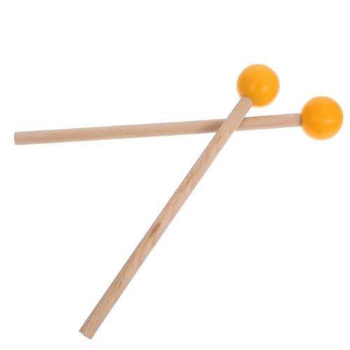 BESPORTBLE Xylophon Mallets Holzschlägel für Percussion mit Gummikopf Präzise Klangstärke Vielseitig Einsetzbar für Schule und Bühne Einzigartiges Design Paar von BESPORTBLE