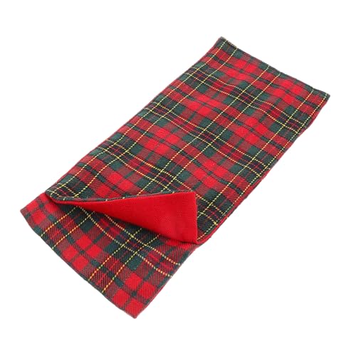 BESPORTBLE Zarter Puppenschlafsack mit Weichem Dekorativer Mini Schlafsack für Puppen Kompatibel mit Weihnachts Elfen Stilvolles Puppendeko Accessoire für Puppenhäuser und Spielsets von BESPORTBLE