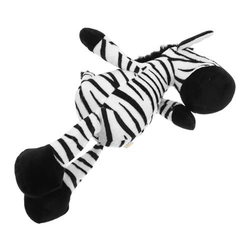 BESPORTBLE Zebra Kuscheltier aus Weichem Plüsch Lustiges Gestopftes Tier für Dekoratives für Unvergessliche und Fotografie als zum Geburtstag für Besondere von BESPORTBLE