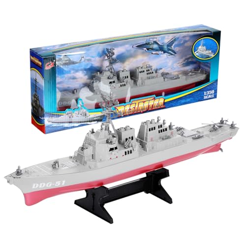 BESPORTBLE Zerstörerschiff Modellspielzeug für Jungen Dekoratives Schlachtschiff für Exquisites Design für Schlafzimmer und Regale Militärfans BESPORTBLE Zerstörerschiff Modellspielzeug für Jungen Dekoratives Schlachtschiff für Exquisites Design für Schlafzimmer und Regale Militärfans von BESPORTBLE