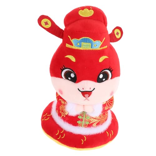 BESPORTBLE Zodiac Snake Puppe Plüschtier Schlange Plüschtiere Plüschtier Stofftier Schlange Ausgestopfte Schlangen Mondjahr Schlange 2025 Stofftier Schlange Kuscheltiere Schlangen Pp von BESPORTBLE