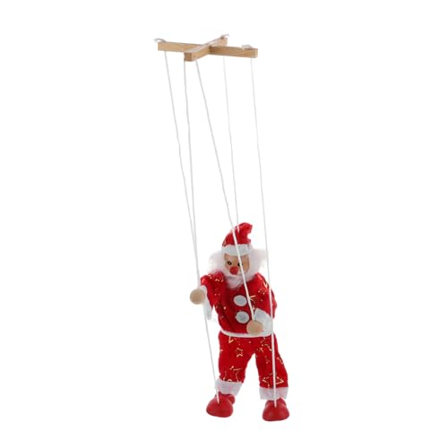 BESPORTBLE Zugschnur Marionette Weihnachtsmann Lustiges Puppenhandwerk Für Kreative Weihnachtsdekoration Für Weihnachten Nostalgisches Holzspielzeug BESPORTBLE Zugschnur Marionette Weihnachtsmann Lustiges Puppenhandwerk Für Kreative Weihnachtsdekoration Für Weihnachten Nostalgisches Holzspielzeug von BESPORTBLE