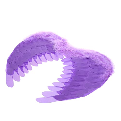 BESPORTBLE künstliche Federflügel Halloween-Masse Party Blau Dekoration böse kinderkostüme igelkostümkinder Kostümzubehör costume Fotoshooting-Flügel Engelsflügel Stütze Violet BESPORTBLE künstliche Federflügel Halloween-Masse Party Blau Dekoration böse kinderkostüme igelkostümkinder Kostümzubehör costume Fotoshooting-Flügel Engelsflügel Stütze Violet von BESPORTBLE