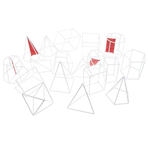 18 Stück Geometrie Formen Modell Set Abschnitt und Hilfslinie Mathematik Studie hohe geometrische Festkörpermodell visuelle Helfer Spielzeug 18 Stück Geometrie Formen Modell Set Abschnitt und Hilfslinie Mathematik Studie hohe geometrische Festkörpermodell visuelle Helfer Spielzeug von BESSTUUP