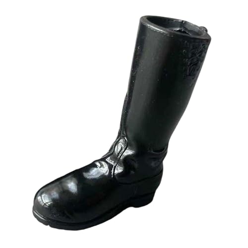 BESSTUUP 1/6 Scale Figure Boots Black Miniature Shoes for Action Figure Dolls DIY Fashion Accessories BESSTUUP 1/6 Scale Figure Boots Black Miniature Shoes for Action Figure Dolls DIY Fashion Accessories von BESSTUUP
