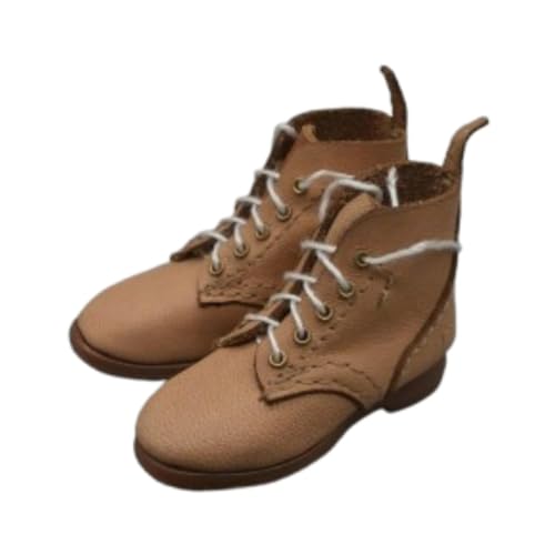 BESSTUUP 1/6 Scale Short Boot Work Boots for 12 Inch Male Dolls Figure PU Leather Ankle Boots Action Figure Accessory von BESSTUUP