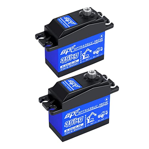 BESSTUUP 2 x SPT5435LV-180W 35kg Digital-Servos für 1:10 1:8 Fahrzeuge Upgrade Accs BESSTUUP 2 x SPT5435LV-180W 35kg Digital-Servos für 1:10 1:8 Fahrzeuge Upgrade Accs von BESSTUUP