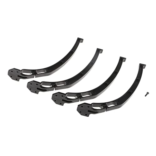 BESSTUUP 4-teiliges Stativ Fahrwerk Skid Set für DJI F450 F550 SK480 RC Quadcopter - Schwarz BESSTUUP 4-teiliges Stativ Fahrwerk Skid Set für DJI F450 F550 SK480 RC Quadcopter - Schwarz von BESSTUUP
