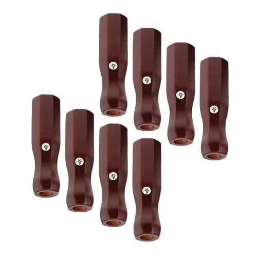 BESSTUUP 8 x Holz-Fußball-Tischgriffe, Tischstangenendkappen, rutschfester Griff für Indoor-Spieler BESSTUUP 8 x Holz-Fußball-Tischgriffe, Tischstangenendkappen, rutschfester Griff für Indoor-Spieler von BESSTUUP