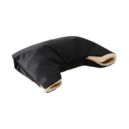 BESSTUUP Kinderwagenhandschuhe Winter Gefrierschrank Kinderwagen Handhandschuhe Dicke Handschuhe (Schwarz) von BESSTUUP