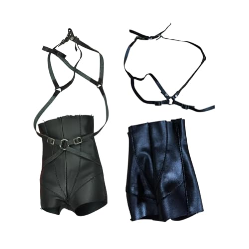 BESSTUUP Leder-Shorts im Maßstab 1/6, hohe Taille, für 30,5 cm große Actionfigur mit passendem Gürtel BESSTUUP Leder-Shorts im Maßstab 1/6, hohe Taille, für 30,5 cm große Actionfigur mit passendem Gürtel von BESSTUUP
