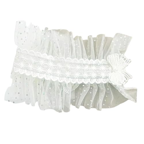 BESSTUUP Lolita Haarband für Mädchen, Spitze, für Party, Cosplay, Geburtstagsgeschenk, eleganter Netz-Kopfschmuck, 39 - 48 cm BESSTUUP Lolita Haarband für Mädchen, Spitze, für Party, Cosplay, Geburtstagsgeschenk, eleganter Netz-Kopfschmuck, 39 - 48 cm von BESSTUUP